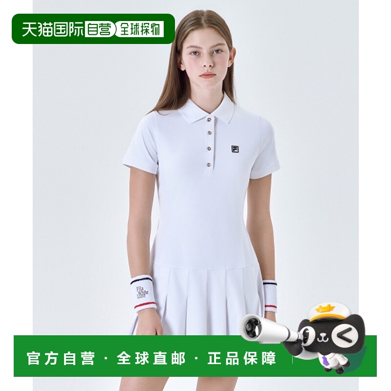 韩国直邮FILA 女士运动连衣裙1100FS2OPG2362FWHI