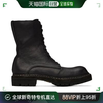 香港直邮潮奢 Guidi 鬼帝 男士黑色 GRO5V 踝靴