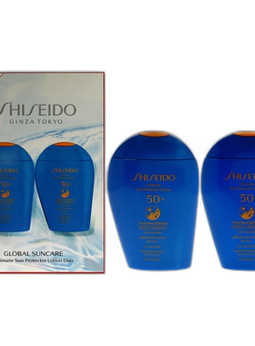 美国直邮Shiseido蓝胖子防晒霜SPF 50 Plus Duo女士-296ml防晒霜
