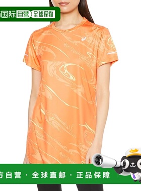 【日本直邮】亚瑟士 运动速干半袖 2012C781 700(粉橙色)