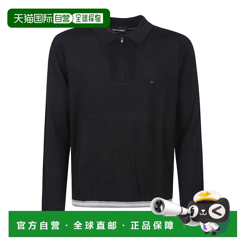 1h可退 香港直邮Emporio Armani 长袖polo衫 EM001512AF14158