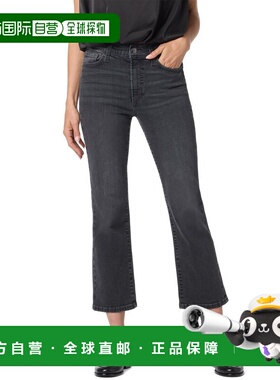 自营joe's jeansJOE'S牛仔裤高帮Malika露脐短靴牛仔裤-黑色 美国