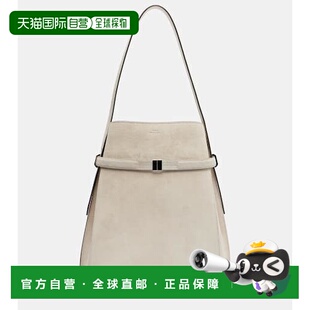 1h可退 香港直邮潮奢 TOTÊME 女士 束带中号绒面革水桶包