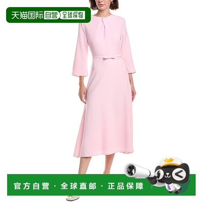 自营Pascale La Mode Premium Midi Dress - pink 美国奥莱直发