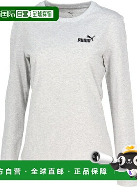 日本直邮PUMA ESS 小号 1 号标志长袖T恤多功能运动长袖女士68760