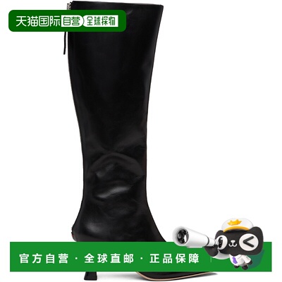 1h可退 香港直邮aeyde 女士 黑色 Klea 高筒靴 A11KB062300200122