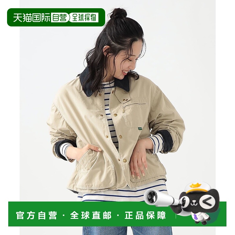 1h可退 日本直邮L.L.Bean 女士 修身防风外套 仿麂皮材质 保暖轻