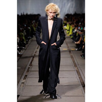 ALEXANDER MCQUEEN 男士休闲裤 801239QUAAE1000 AW2024
