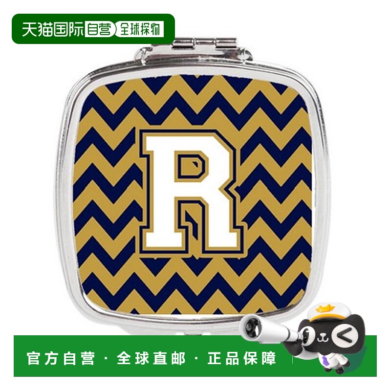 自营 Carolines Treasures CJ1057-RSCM 字母 R 雪佛龙海军正品