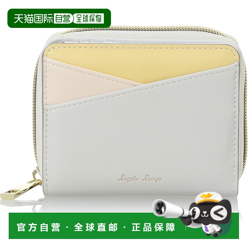 【日本直邮】Legat Largo 折叠钱包 LJ-X0172 LGY