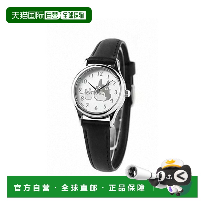 日本直邮Seiko Alba 龙猫石英手表 ACCK402 SEIKO ALBA 银 x 黑手