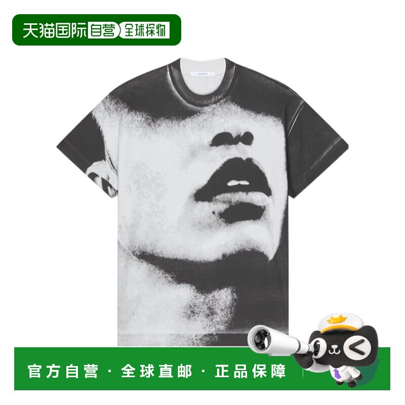 1h可退 Givenchy 圆领短袖T恤 BW70G8PY06