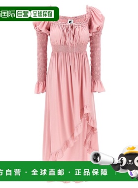 自营 sleeper“朱丽叶”连衣裙-粉红色 美国奥莱直发