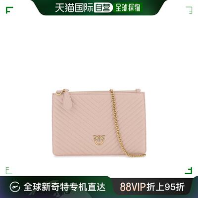 香港直邮潮奢 Pinko 品高 女士Pinko classic flat love bag simp