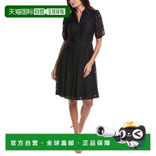 自营Nanette Nanette Lepore蕾丝迷笛连衣裙-蓝色 美国奥莱直发