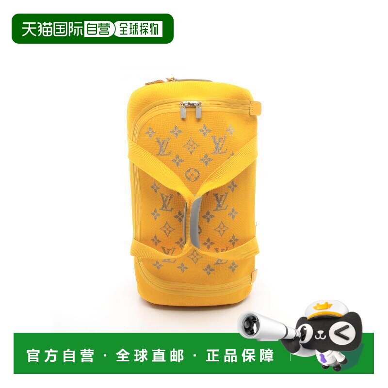 日本直邮中古vintage二奢LV路易威登女包A级95新bag包帆布其他黄