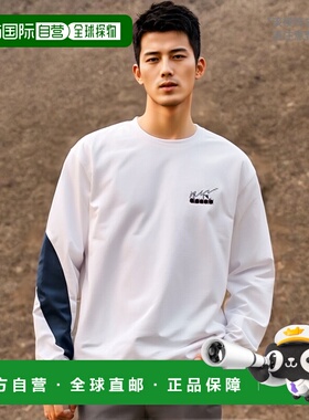韩国直邮diadora 男士运动T恤D2321PRL71OWH迪亚多纳