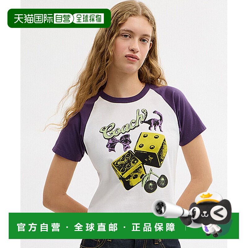 日本直邮Charm 拉格伦T恤 - 实物图