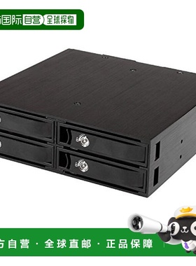 【日本直邮】Startech.com硬盘盒4-bay HDD/SSD硬盘移动架内置5英