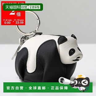 日本直邮LOEWE 包包挂饰 C880P21X02 女士熊猫动物零钱包钥匙扣 1