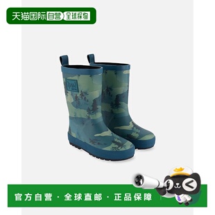 Rain Boots Forest 自营deux With deuxPrinted Green Black par