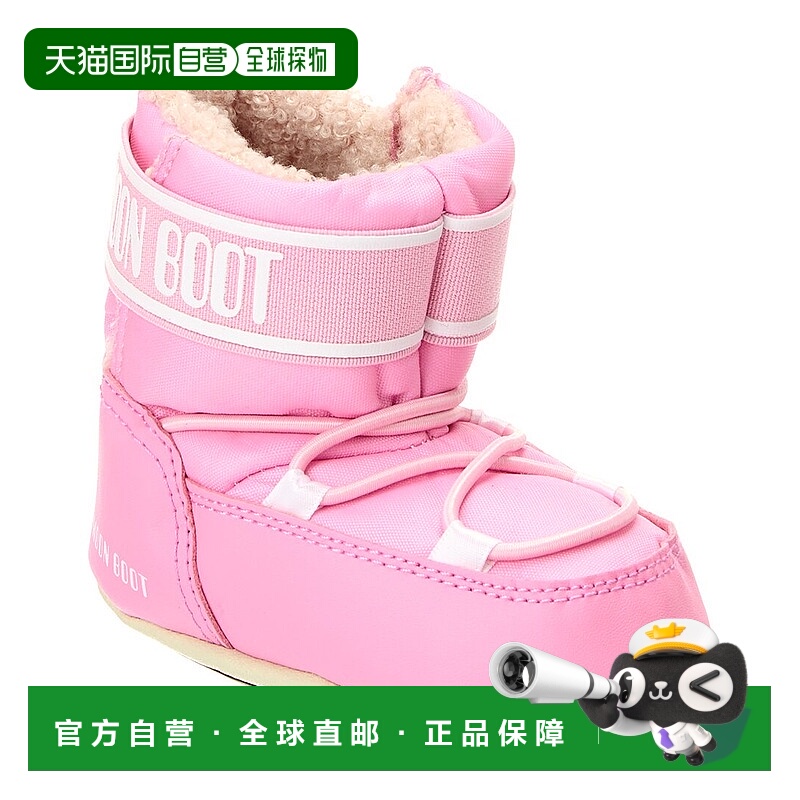 自营moon boot月亮靴婴儿床靴-粉红色 美国奥莱直发