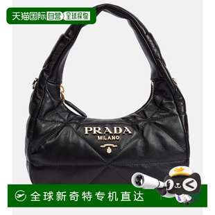 迷你绗缝皮革手提包 1h可退 香港直邮Prada 普拉达 女士