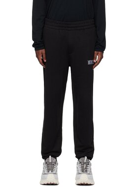潮奢 Moncler 盟可睐 男士 黑色运动裤 J20918H00012809KR