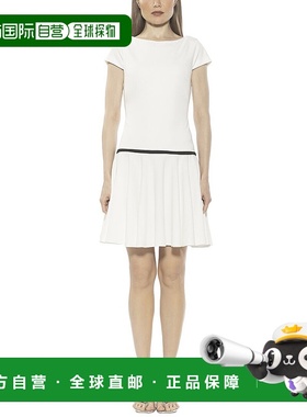 自营Alexia Admor Aoife A字型连衣裙-白色包臀裙 美国直发奥莱