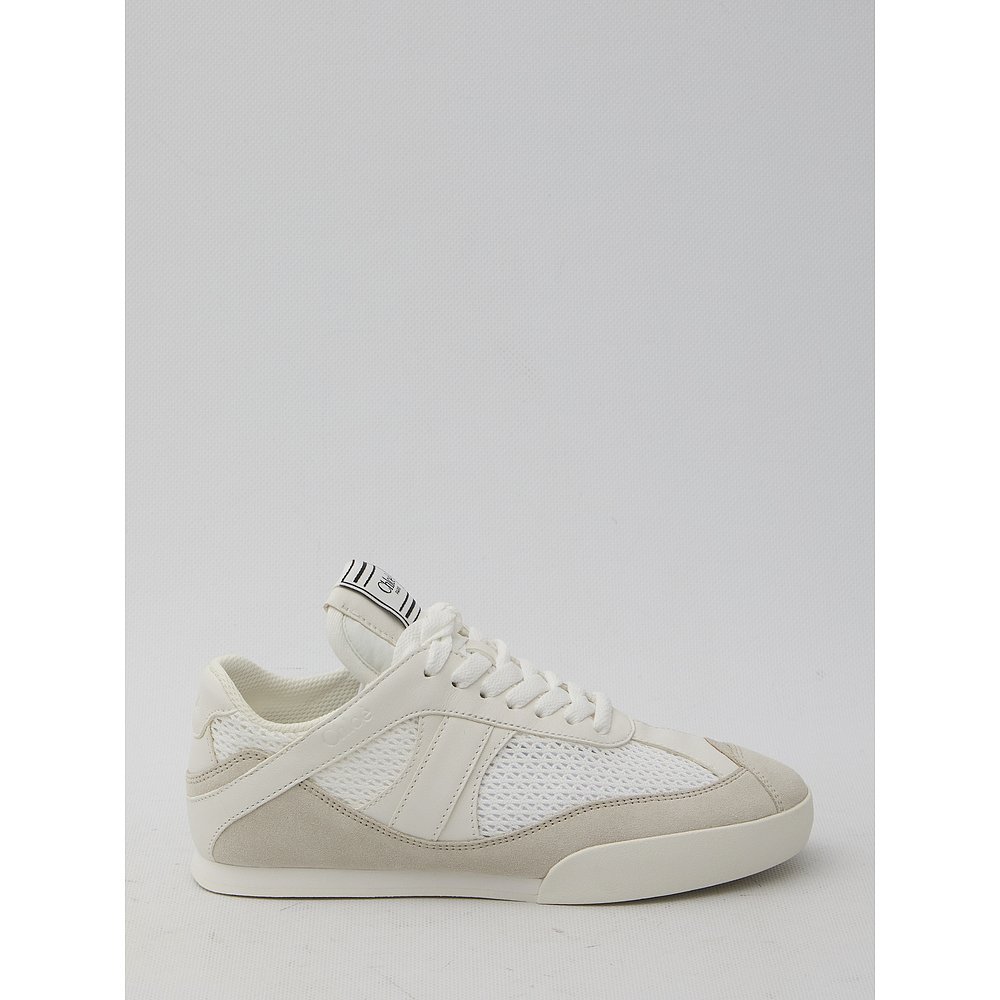 CHLOÉ 女士休闲鞋 CHC25S07IPL20S SS2025 白色 Kick Sneakers