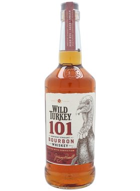 欧洲直邮wild turkey威凤101波本威士忌50.5度700ml美国经典洋酒