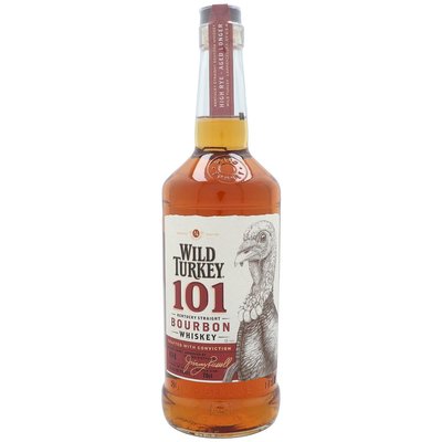 欧洲直邮wild turkey威凤101波本威士忌50.5度700ml美国经典洋酒