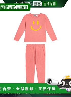 1h可退 香港直邮Molo 女童 Luve 棉混纺睡衣童装 pink粉色 舒适时