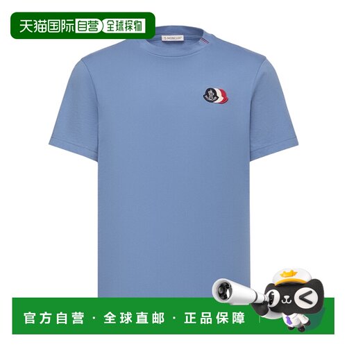 香港直邮Moncler 圆领短袖T恤 L10918C0007489B8Q