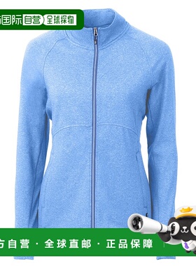 自营 cutter & buckCutter&Buck Adapt生态针织麻灰色再生女式全-