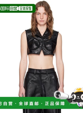 香港直邮潮奢 Alexander Wang 亚历山大 王 女士 黑色 Sleeveless