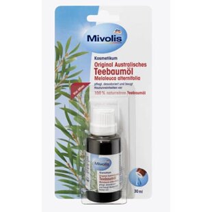 欧洲直邮Mivolis互叶白千层茶树油30ml