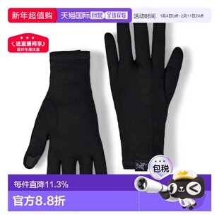 加拿大直邮始祖鸟Gothic Glove 轻便触屏兼容美利奴羊毛手套