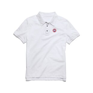 T恤 1600M9025 POLO衫 GOOSE Beckley 男士 白色 CANADA AW2025