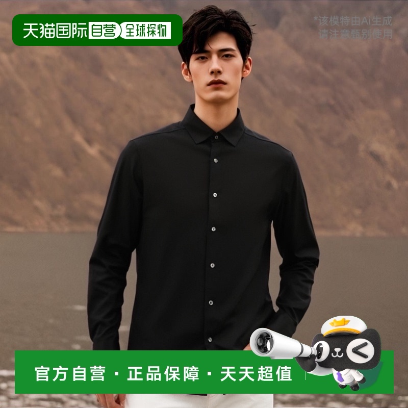 1h可退 香港直邮EMPORIO ARMANI 男士衬衫 8N1CG11JUVZ0999阿玛尼