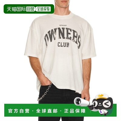 1h可退 香港直邮Represent 男士 Owners Club T恤 OCM100047