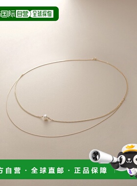 日潮跑腿COCOSHNIK K10 珍珠 Kihei 垂坠项链 405-36632锁骨链