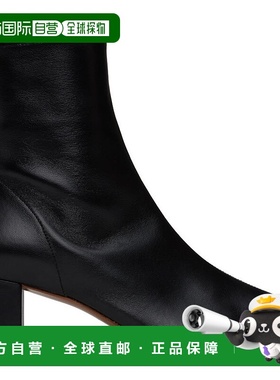 1h可退 香港直邮潮奢 BY FAR 女士 黑色 Sofia 踝靴 1660305SBLKL