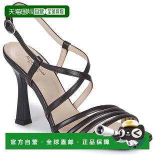 欧洲直邮nero giardini 女士黑色舒适鞋子凉鞋气质 E307282DE-1