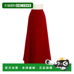 香港直邮Dior 棉质天鹅绒半身裙 611J02A3312a字裙