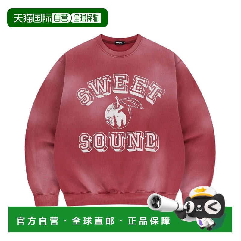 韩国直邮MAHAGRID 男士卫衣MG2EFMM452ARE FADED SWEET SOUND SWE
