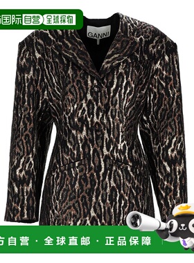 1h可退 香港直邮GANNI 甘尼 女士 夹克 A102004101X colorful花色