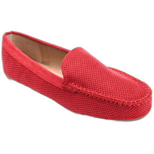 自营 Journee Collection 女式舒适 Halsey 乐福鞋 - 红色 美国奥