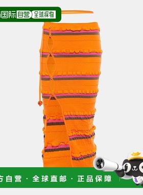 香港直邮Jacquemus 女士 La Jupe Maille Concha 中长半身裙 0012