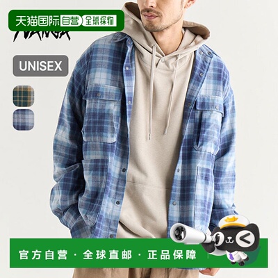 日本直邮NANGA FADE TARTAN CHECK CAMP SHIRT N2530-1I107A 男女